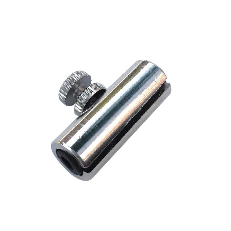 WingPower Cello Mute 2Pieces, Brass Adjustable Cello Wolf Tone Eliminator Wolf Tone Mute Suppressor Tube Eliminate Wolf Tone (Silver) - Image 2